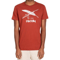 Harpoon Flag Tee - Iriedaily - CINNAMON - T-Shirt