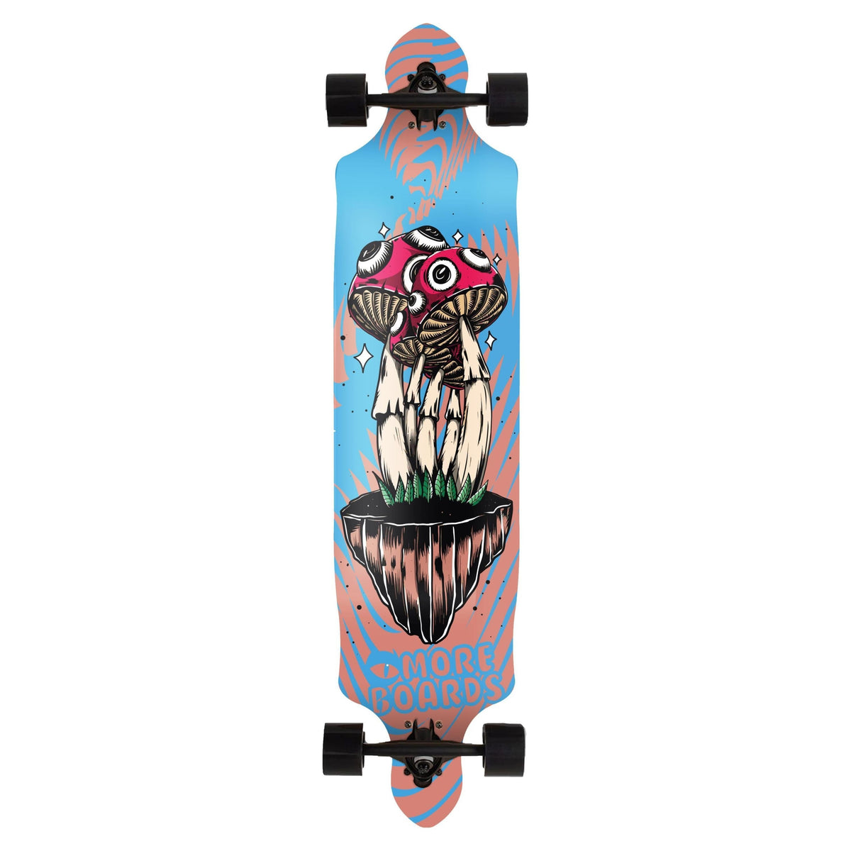 Psy Mush Longboard Mushroom Bild 1