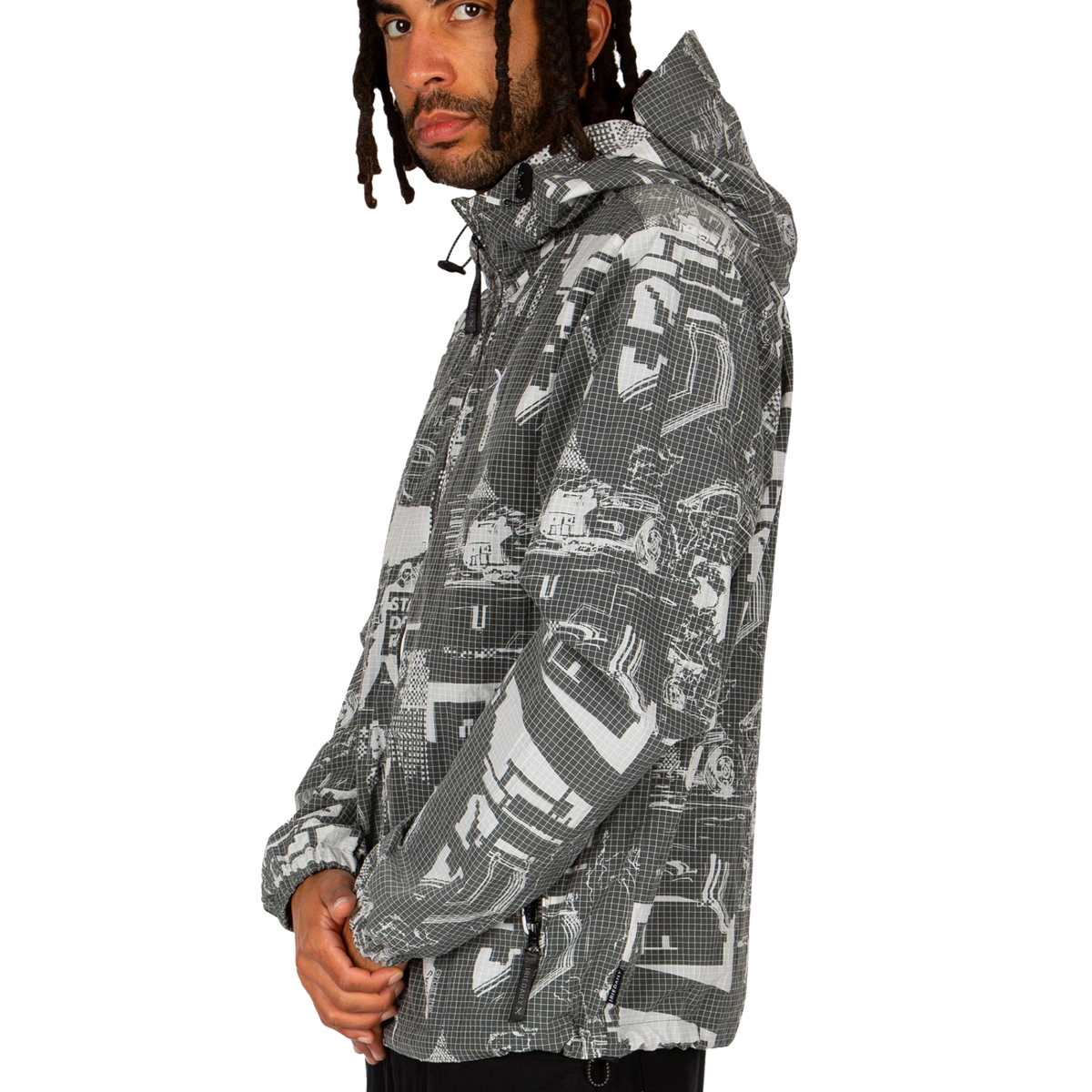 Artisaner Jacket Black White Bild 2