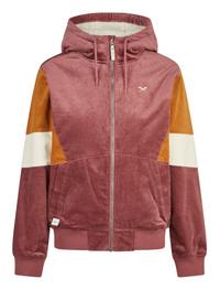 Blotchy Cord Jacket Plum Bild 1