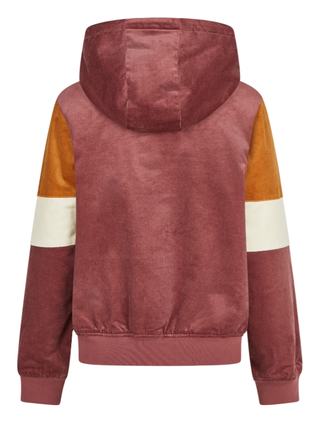 Blotchy Cord Jacket Plum Bild 2