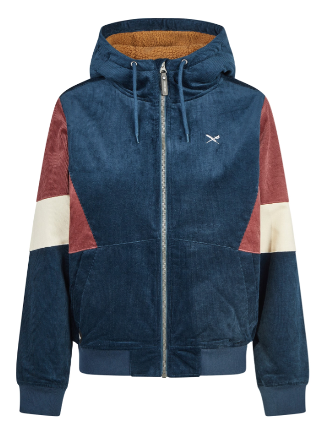 Blotchy Cord Jacket Deep Sea Bild 1