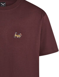 Bonacycle T-Shirt Aubergine Bild 3