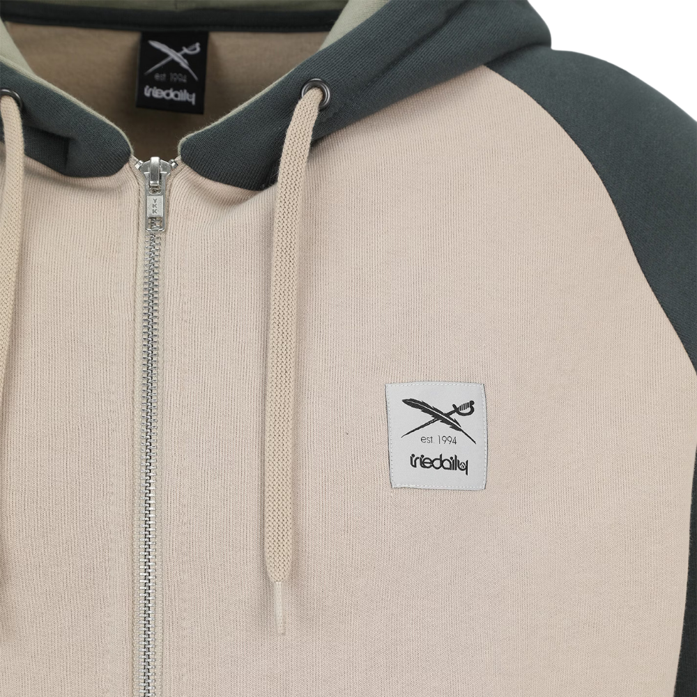 De College 2 Zip Hood Sandstone Bild 3