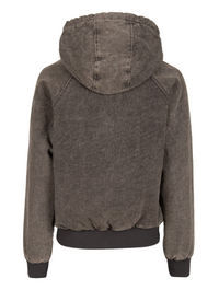 Dock Womens Jacket Black Acid Wash Bild 2