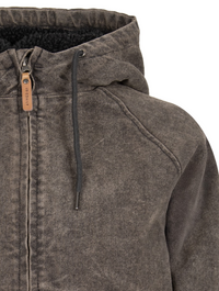 Dock Womens Jacket Black Acid Wash Bild 3