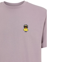 Lazy Sunny Day Emb Tee Mauve Bild 3