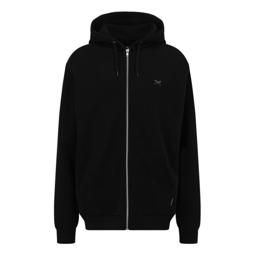 Mini Flag 2 Zip Hood Uni Black Bild 1
