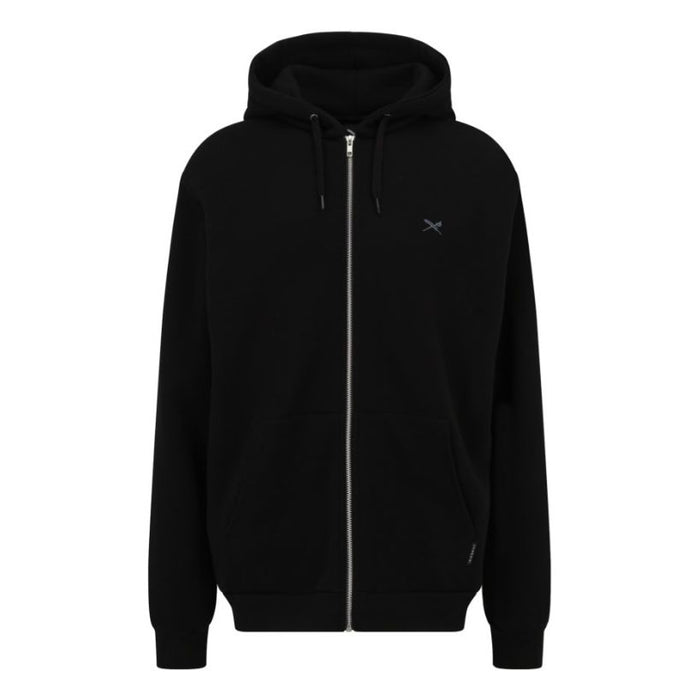 Mini Flag 2 Zip Hood Uni Black Bild 1