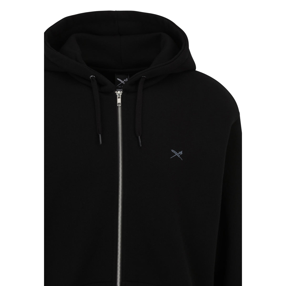 Mini Flag 2 Zip Hood Uni Black Bild 2
