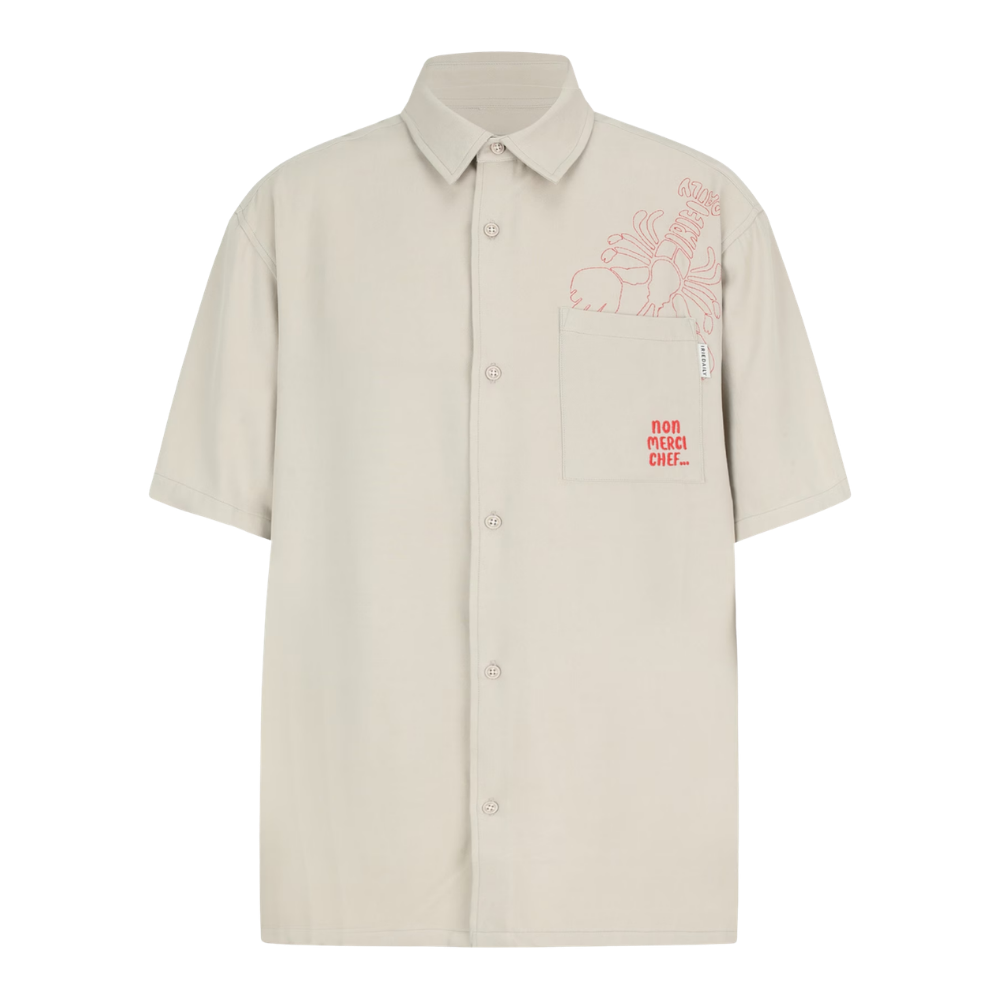 Non Merci Chef Shirt Beige Bild 1