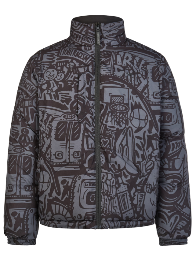 Reverser Puffer Jacket Black Bild 1