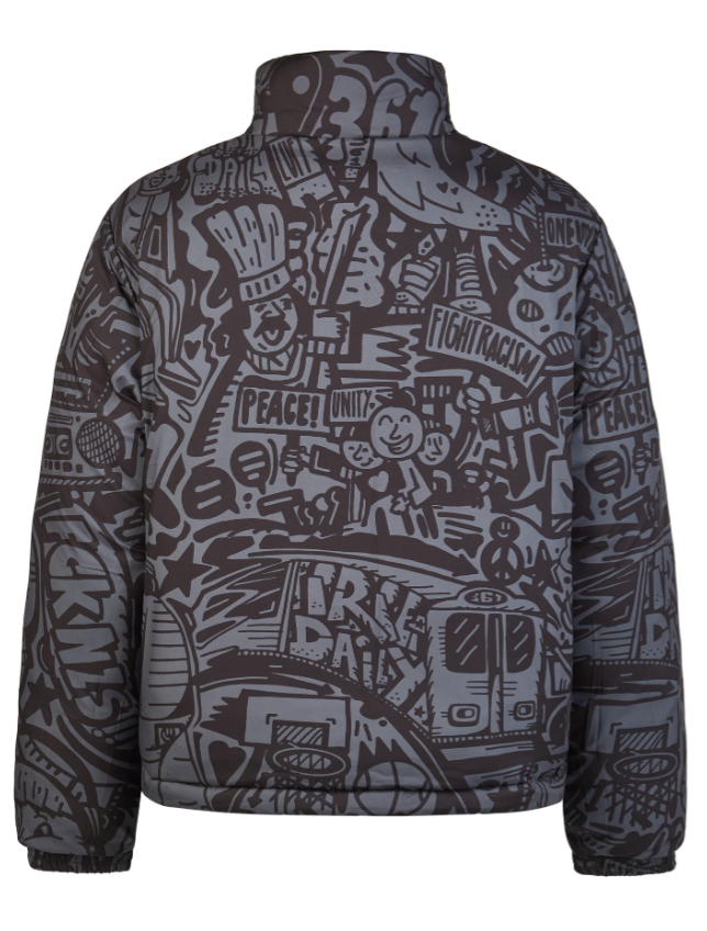 Reverser Puffer Jacket Black Bild 3