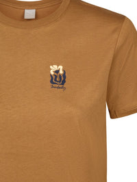 Square Flowers T-Shirt Caramel Bild 3