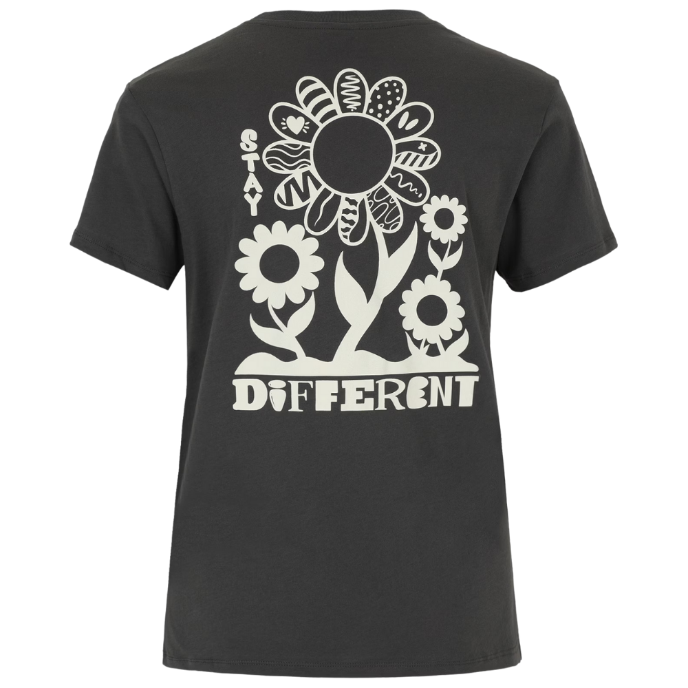 Stay Daisy T-Shirt Off Black Bild 2