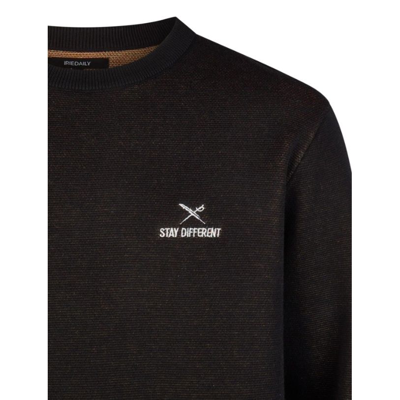Stay Different Knit Black Bild 3