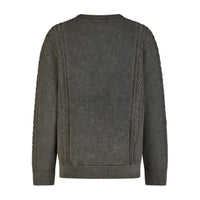 Vintage Structure Knit Black Wash Bild 2