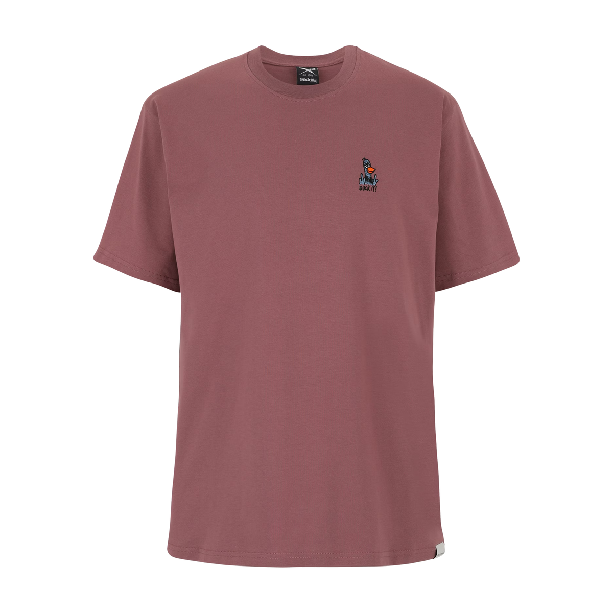 What The Duck Tee Plum Bild 1