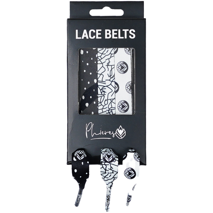 PH-Lacebelts I Blk/Wht Pattern Blk/Wht Pattern Bild 1
