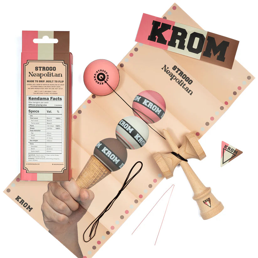 Krom Strogo Neapolitan Strawberry Bild 4