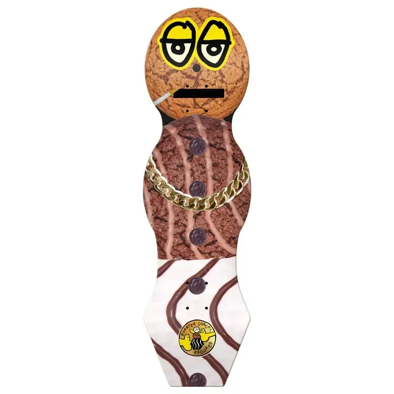 Krooked x Quarter Snacks - Snackman Black Bild 1