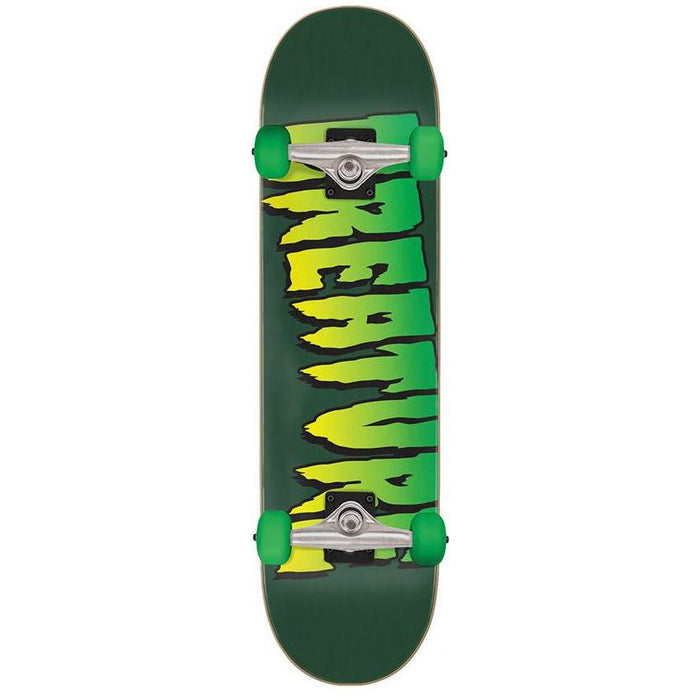 Creature - Logo Full 8.0 - GREEN - Complete Skateboard