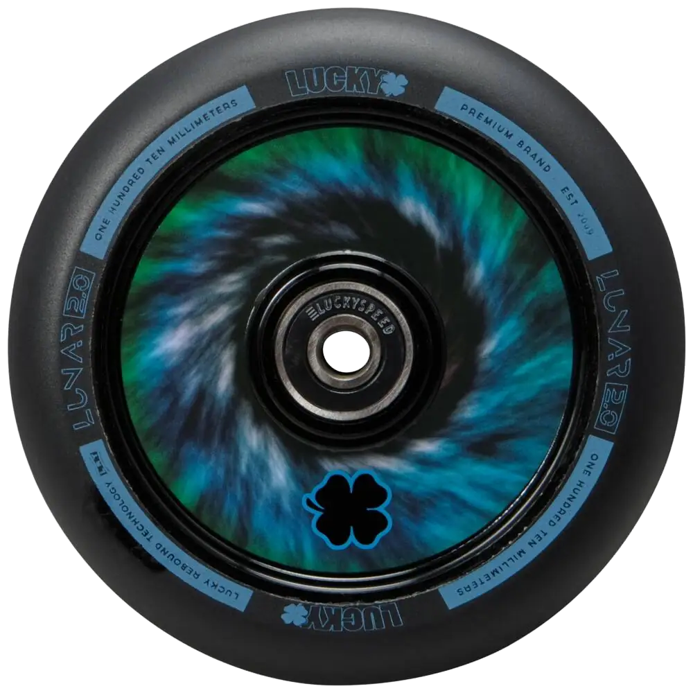 Lunar 110mm Pro Scooter Wheel Tie Dye Bild 1