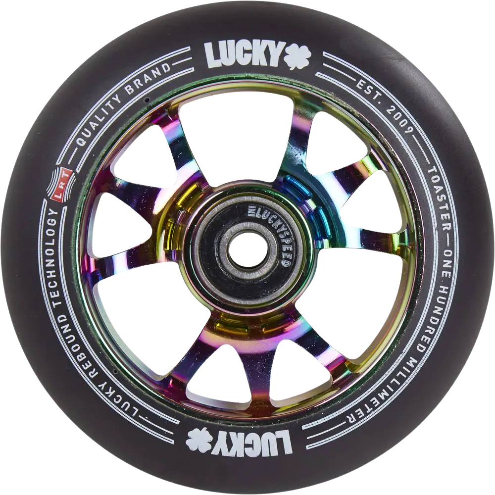 Toaster 110mm Pro Scooter Wheel Neochrome/Black Bild 1