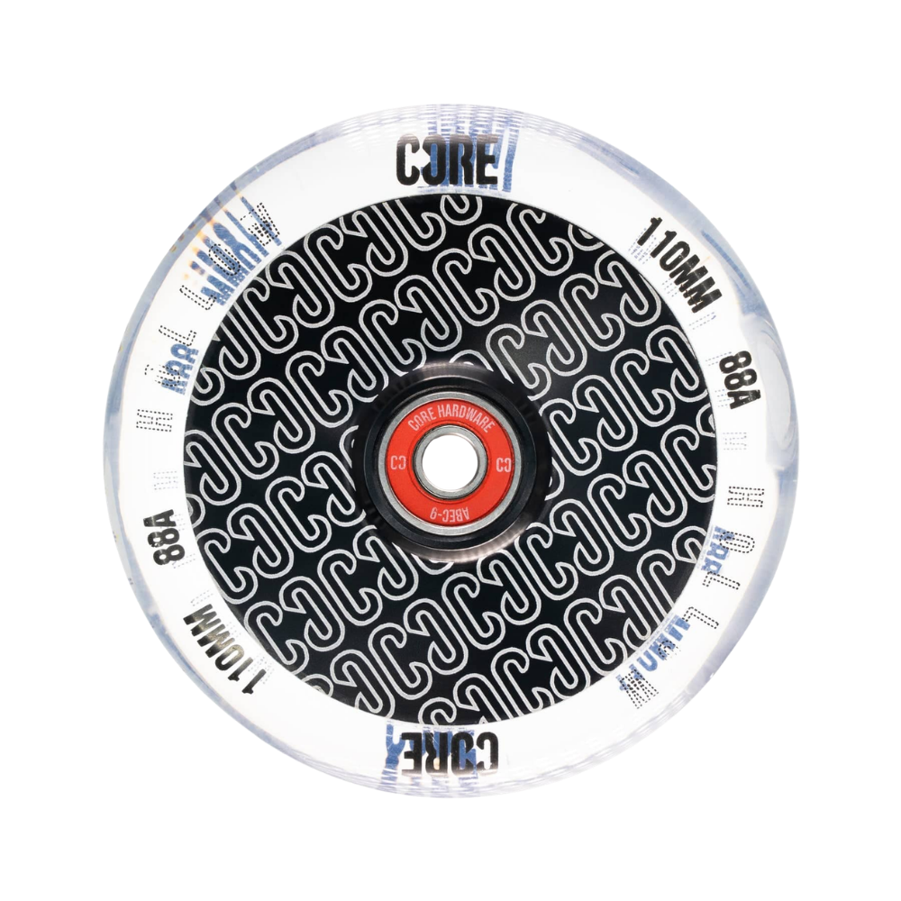 V2 Pro Scooter Wheel Clear/Black Bild 1