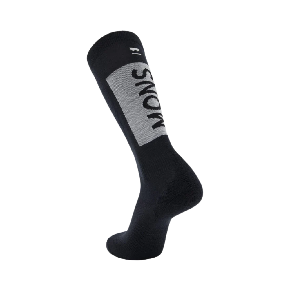 Atlas Merino Snow Sock Black Bild 2