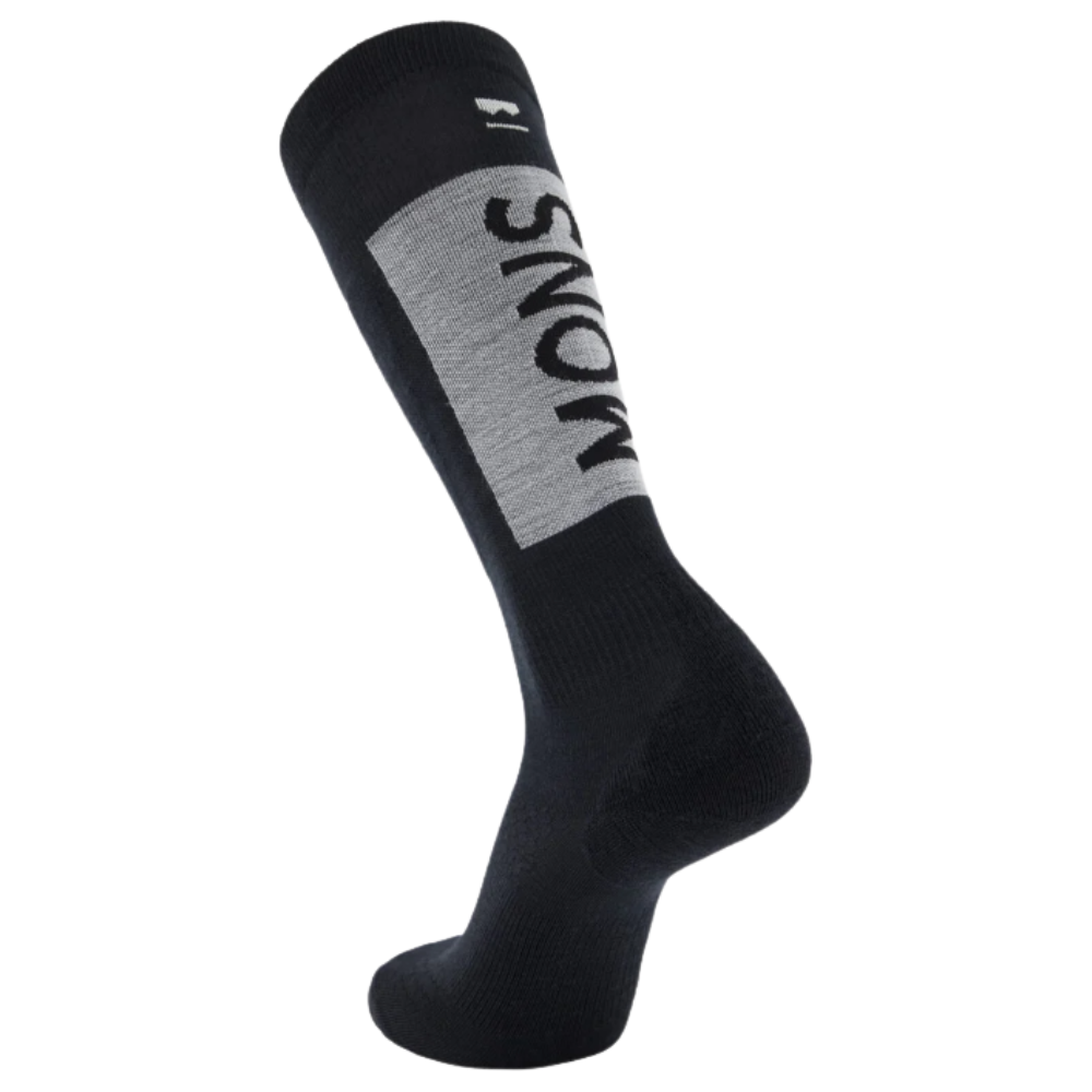 Atlas Merino Snow Sock Black Bild 4