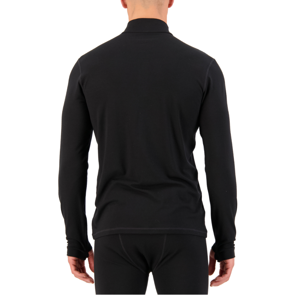 Cascade Merino Flex 1/4 Zip Black Bild 1