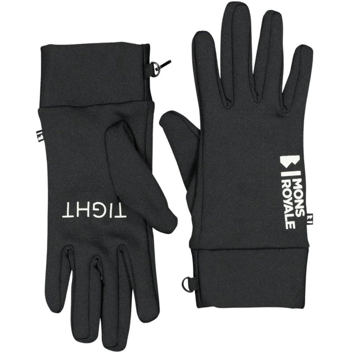 Elevation Wool Fleece Gloves Black Bild 1