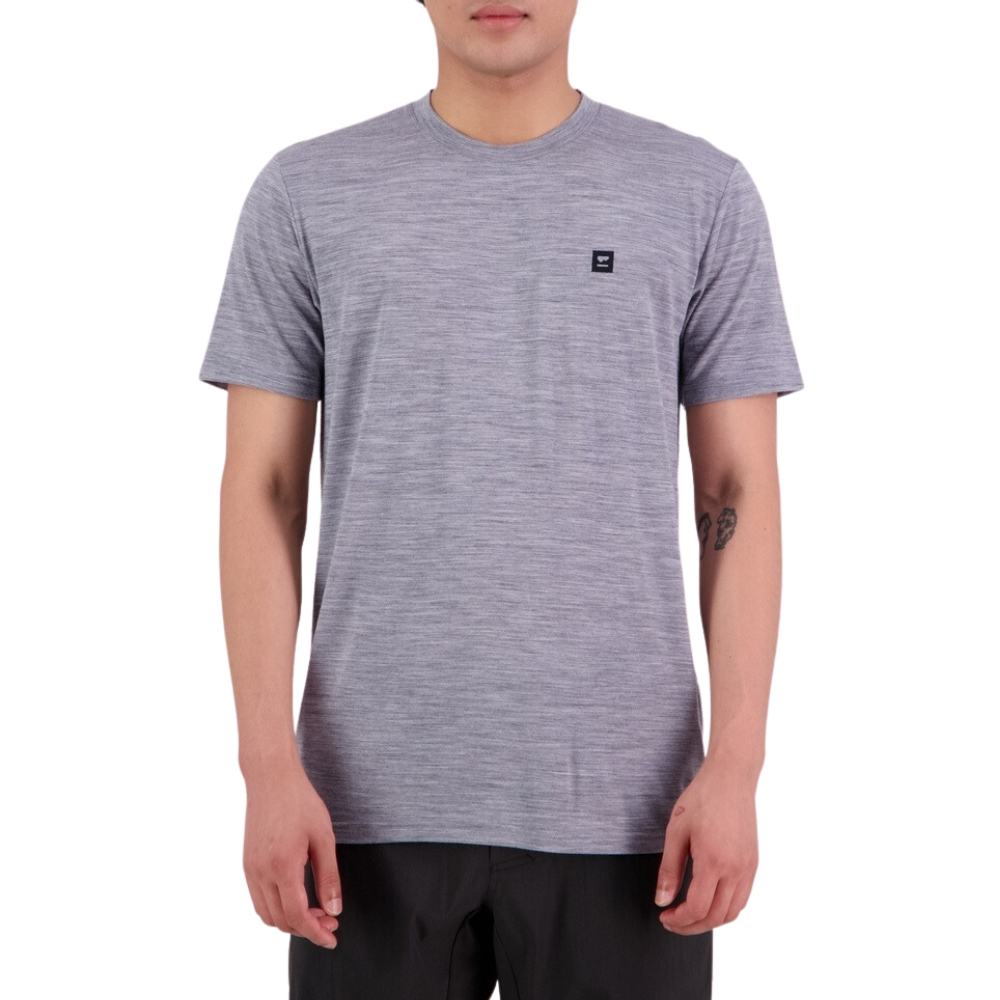 Icon Merino Air-Con T-Shirt Grey Heather Bild 1