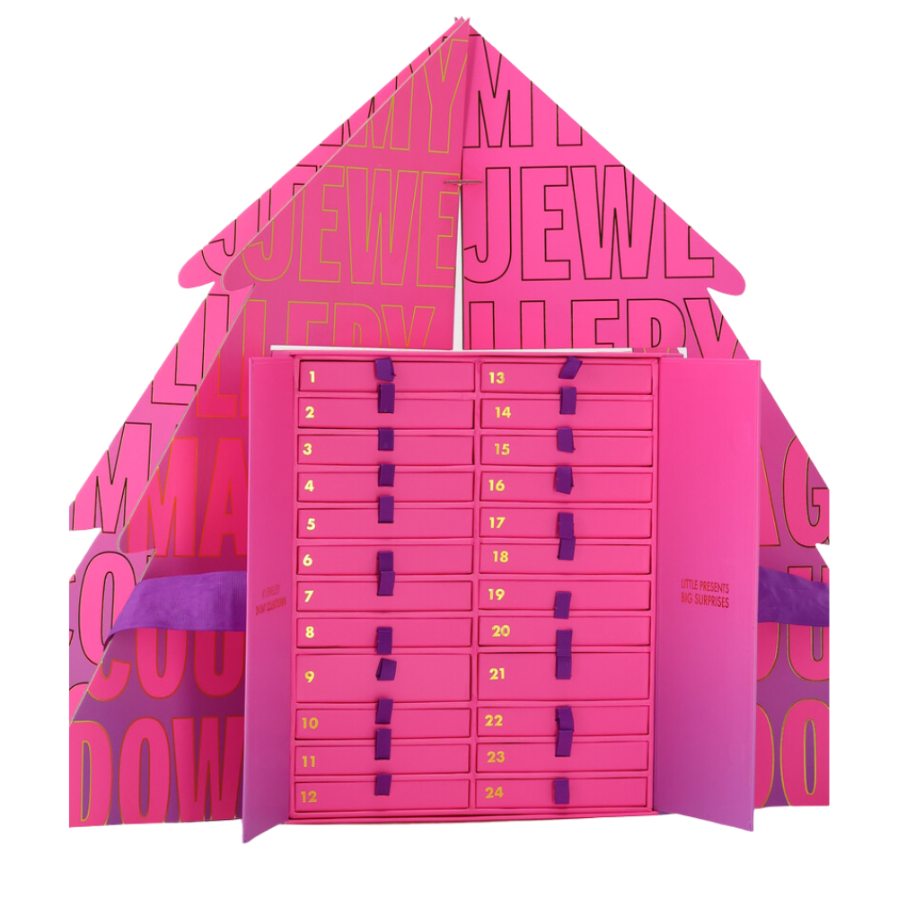 Advent calender 2025 - 24 Türchen Gold Bild 2