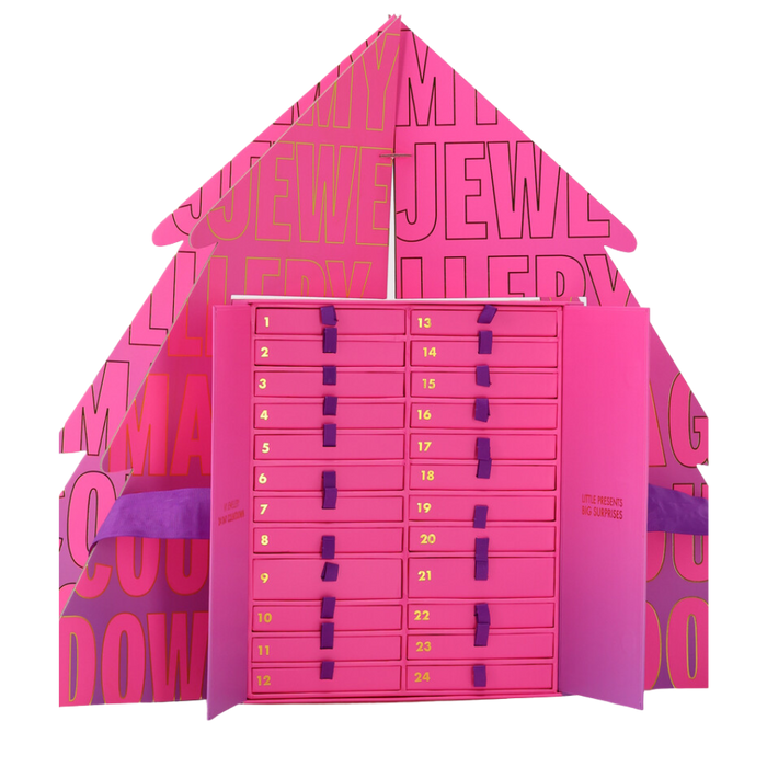 Advent calender 2025 - 24 Türchen Gold Bild 2