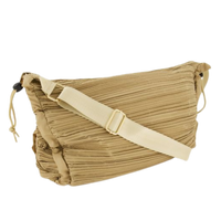 Bag crossbody plisse Beige Bild 3