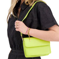 Bag crossbody pu Green Bild 5