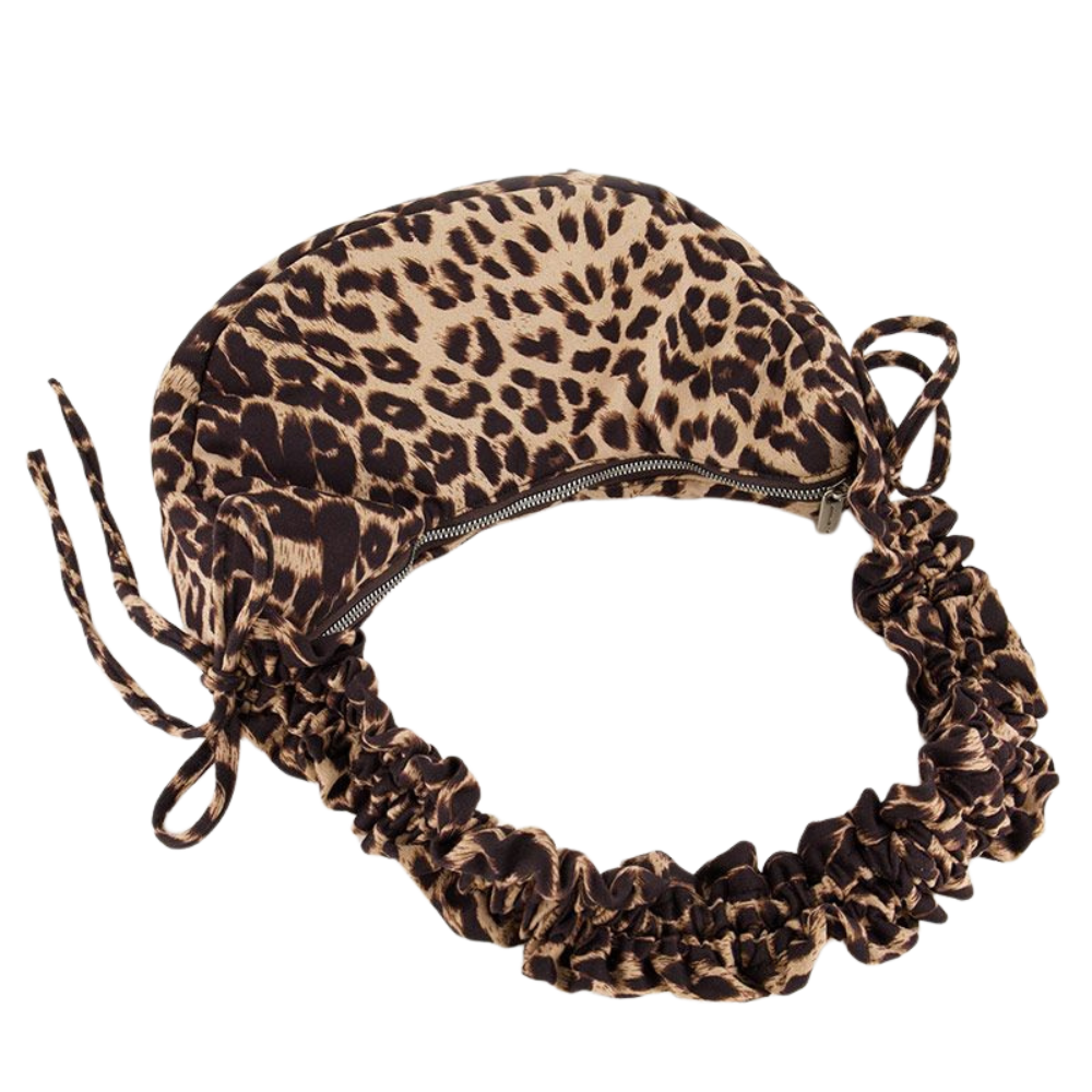 Bag crossbody ruffle strap Brown Bild 3