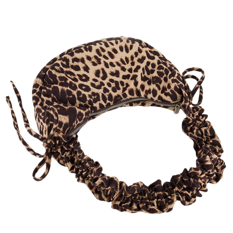 Bag crossbody ruffle strap Brown Bild 3