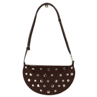 Bag crossbody studs brown Brown Bild 1