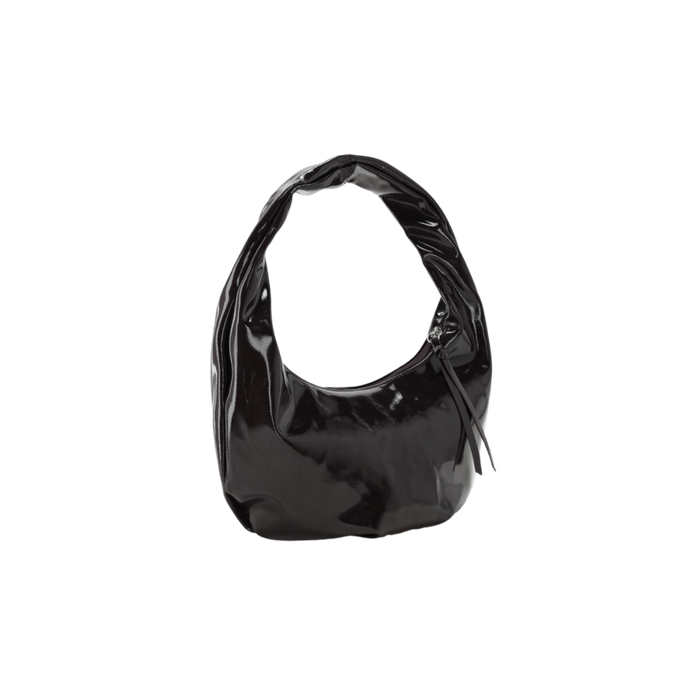 Bag shoulder pu shinny black Black Bild 2