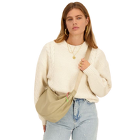 Crossbody Bag Beige Bild 2