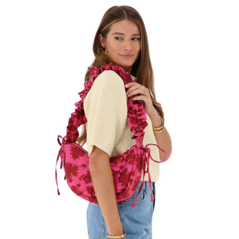 Jacquard-Bag Pink Bild 2