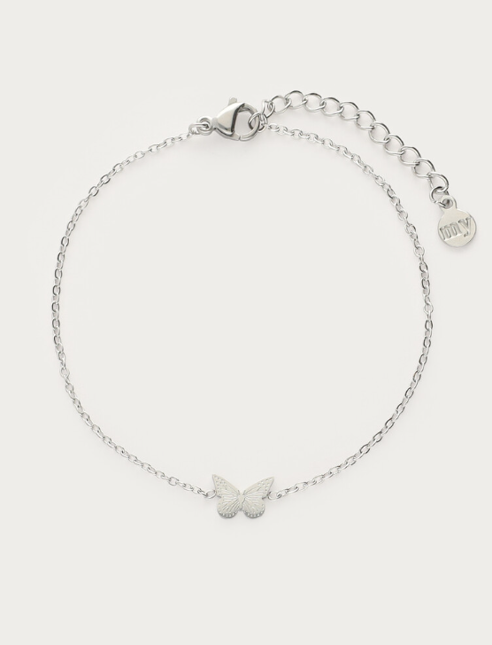 Schmetterling Armband Silber Bild 1