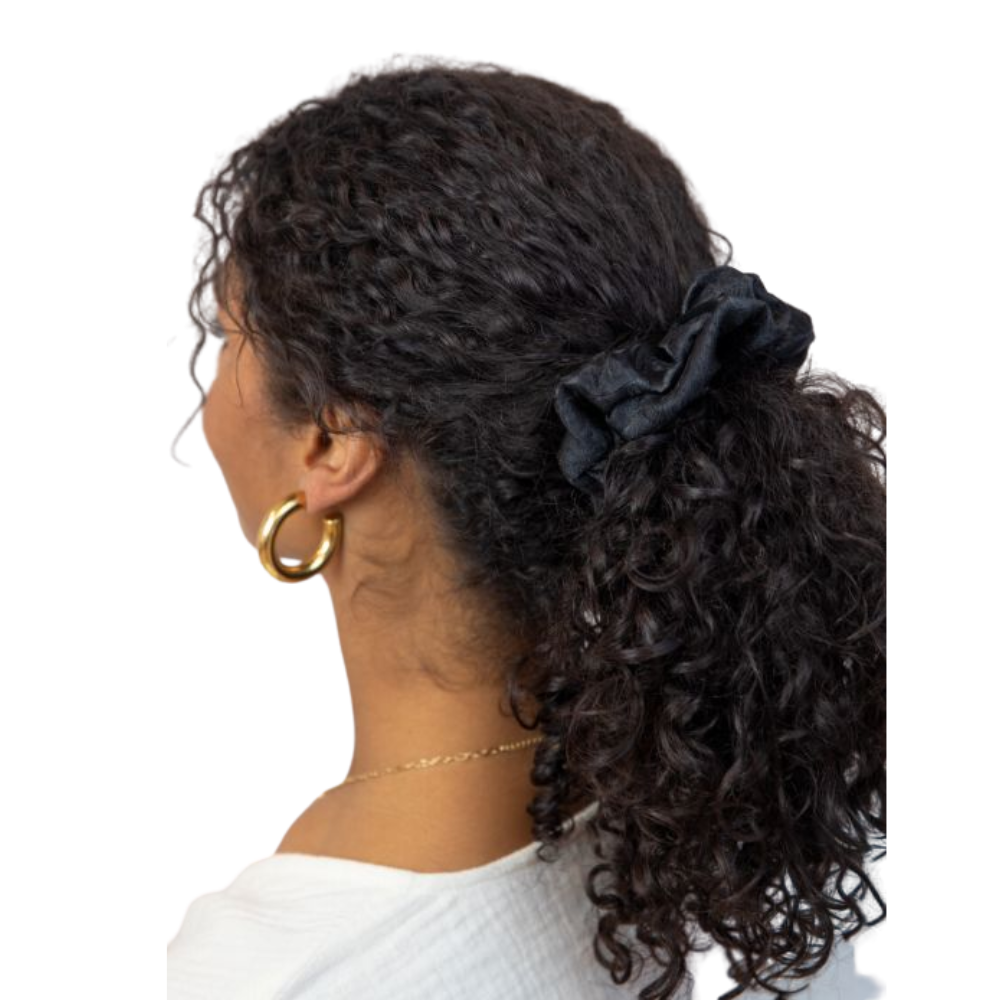 Scrunchie jacquard Black Bild 2