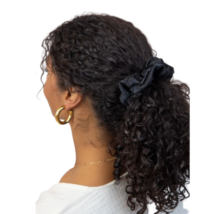 Scrunchie jacquard Black Bild 2
