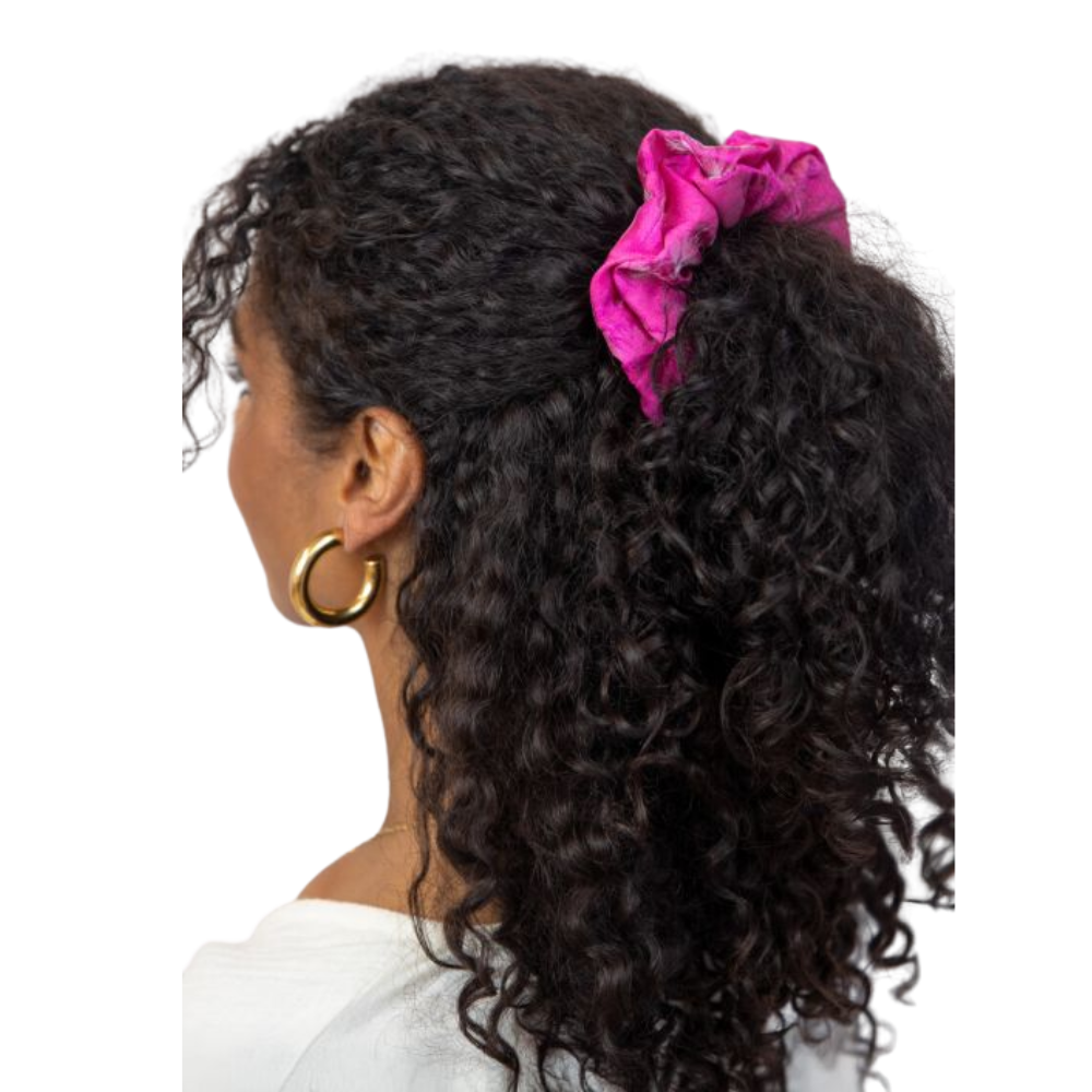 Scrunchie jacquard Pink Bild 2