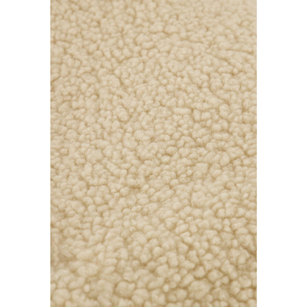 Shopper puffer teddy ruffle strap Beige Bild 3