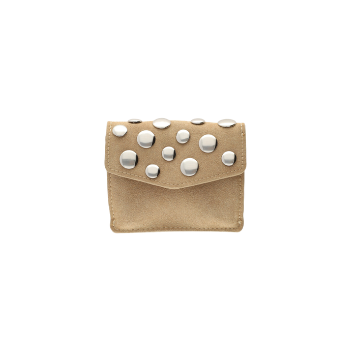 Wallet beige with studs Beige Bild 1